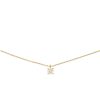 New 14K Ketting Rey Single Diamond Kettingen