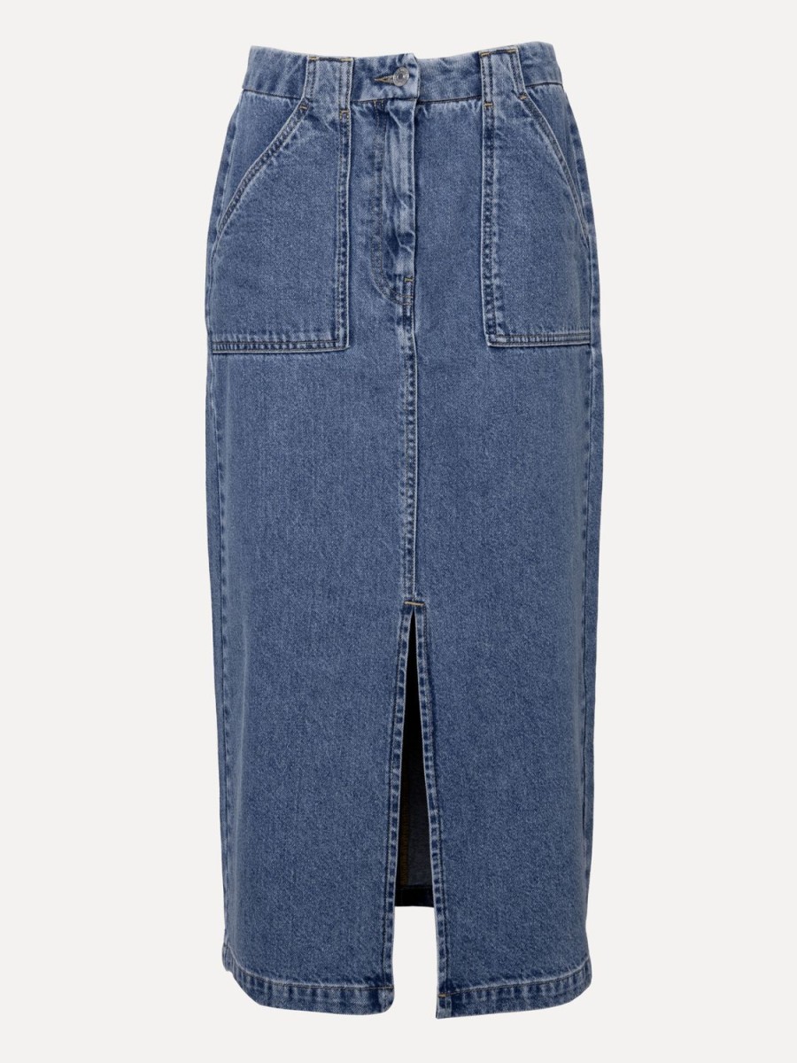 New Denim Midi Rok Amelie Rokken