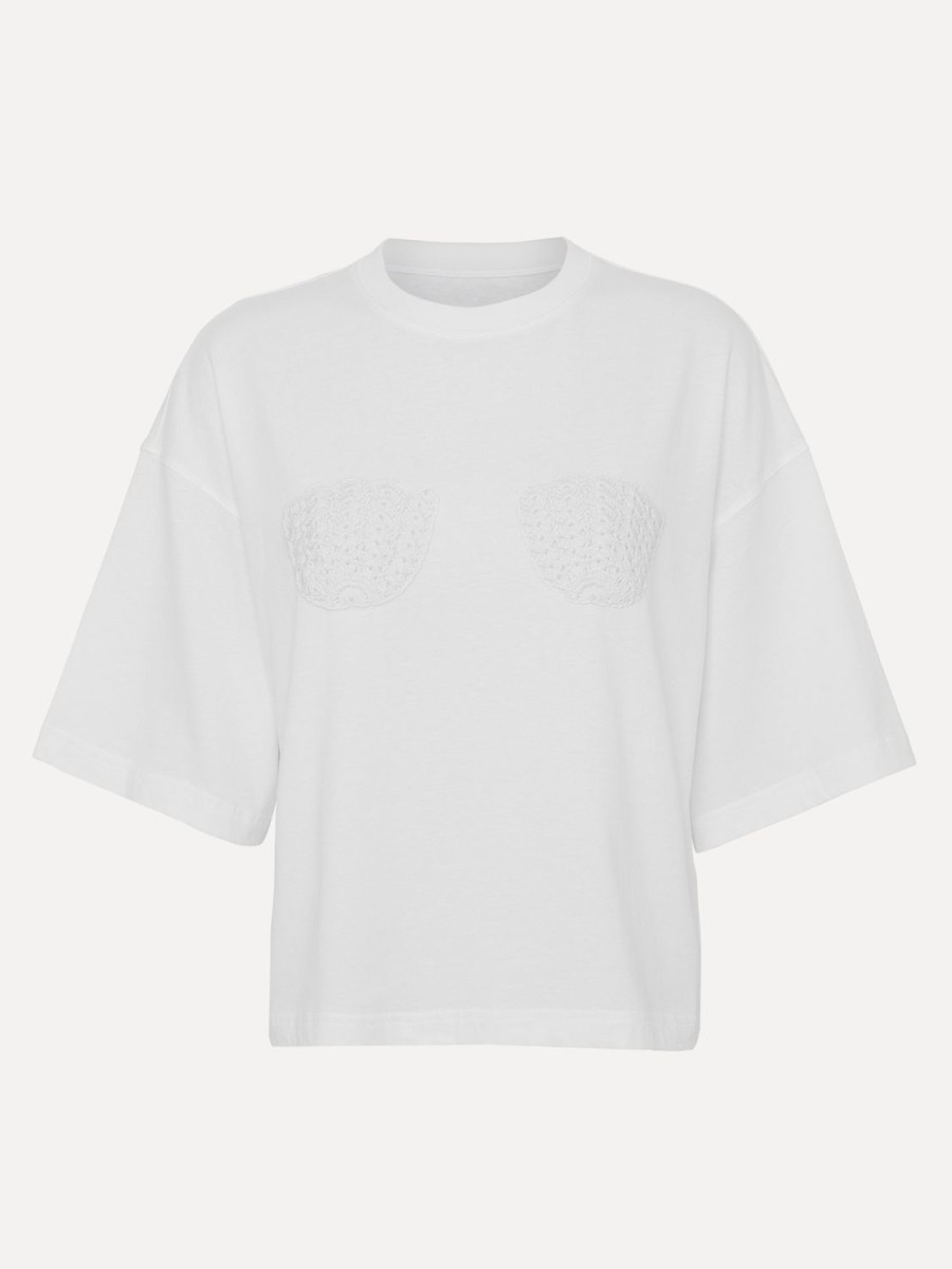 Online Gehaakte T-Shirt Mette Tops & T-Shirts