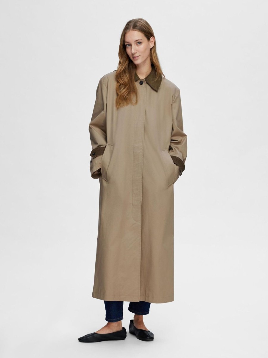 Online Lange Trenchcoat Asya Jassen & Mantels