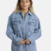 Clearance Oversized Denim Shirt Jesse Shirts & Blouses