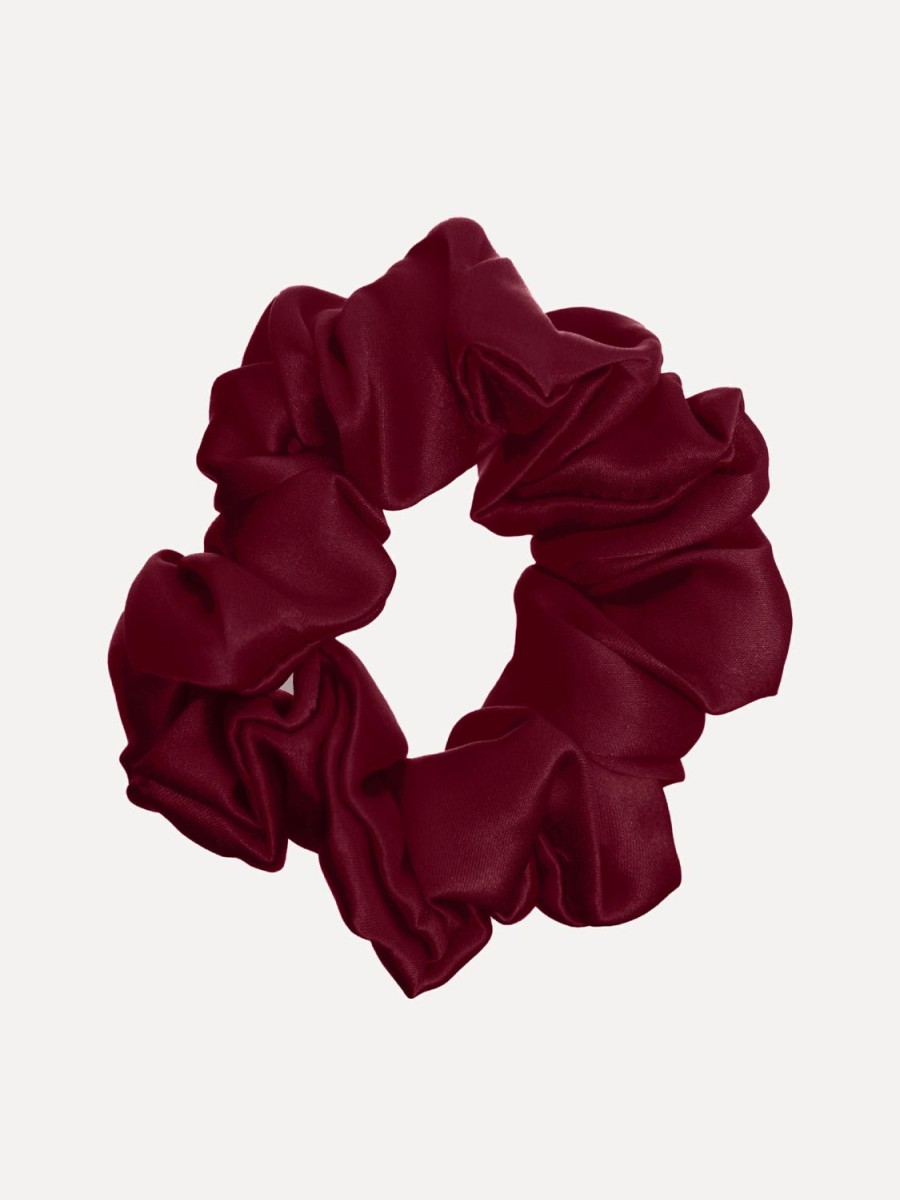 Online Zijden Scrunchie Haaraccessoires