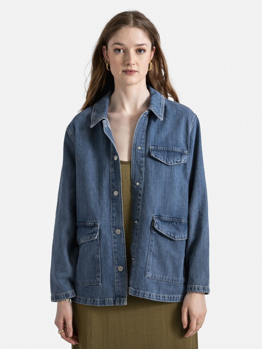 New Denim Vest Marley Shirts & Blouses