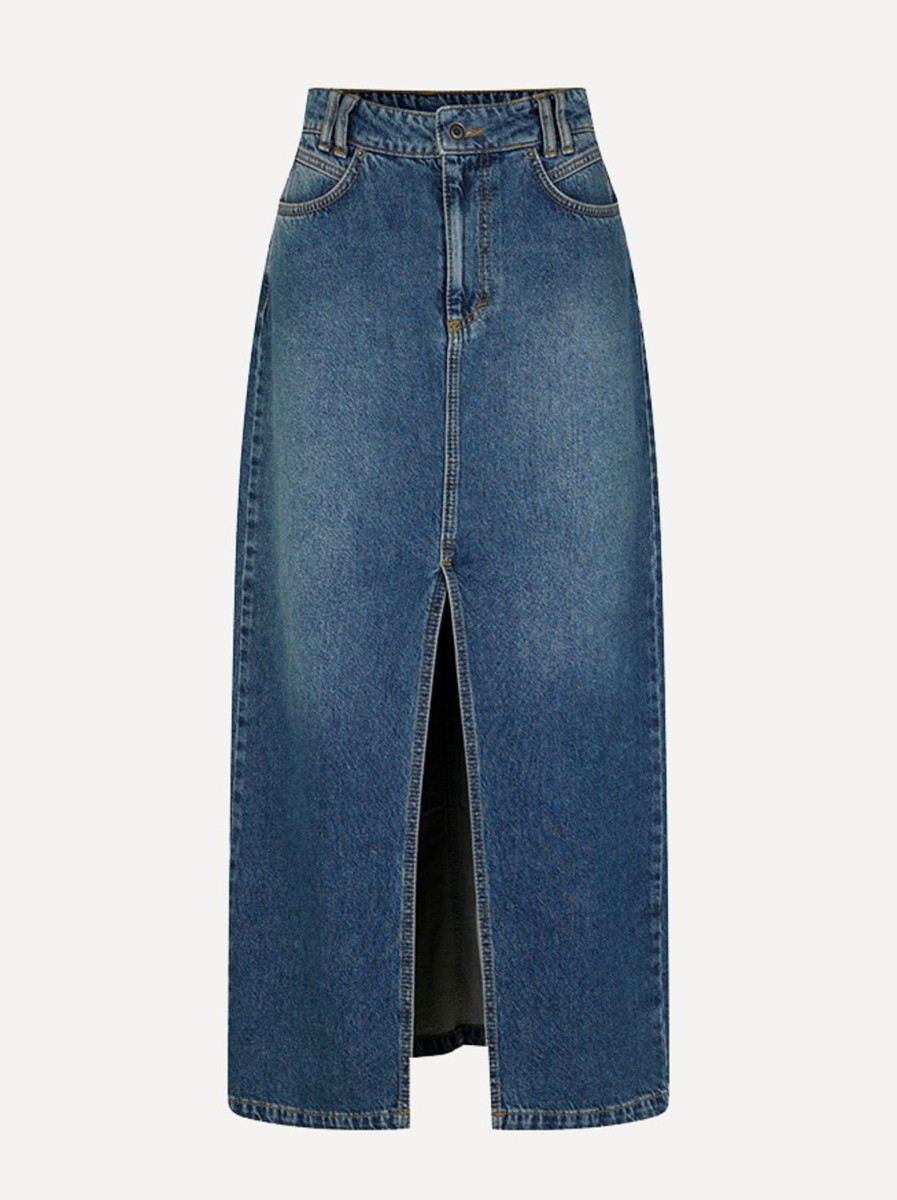 Online Denim Rok Maya Rokken